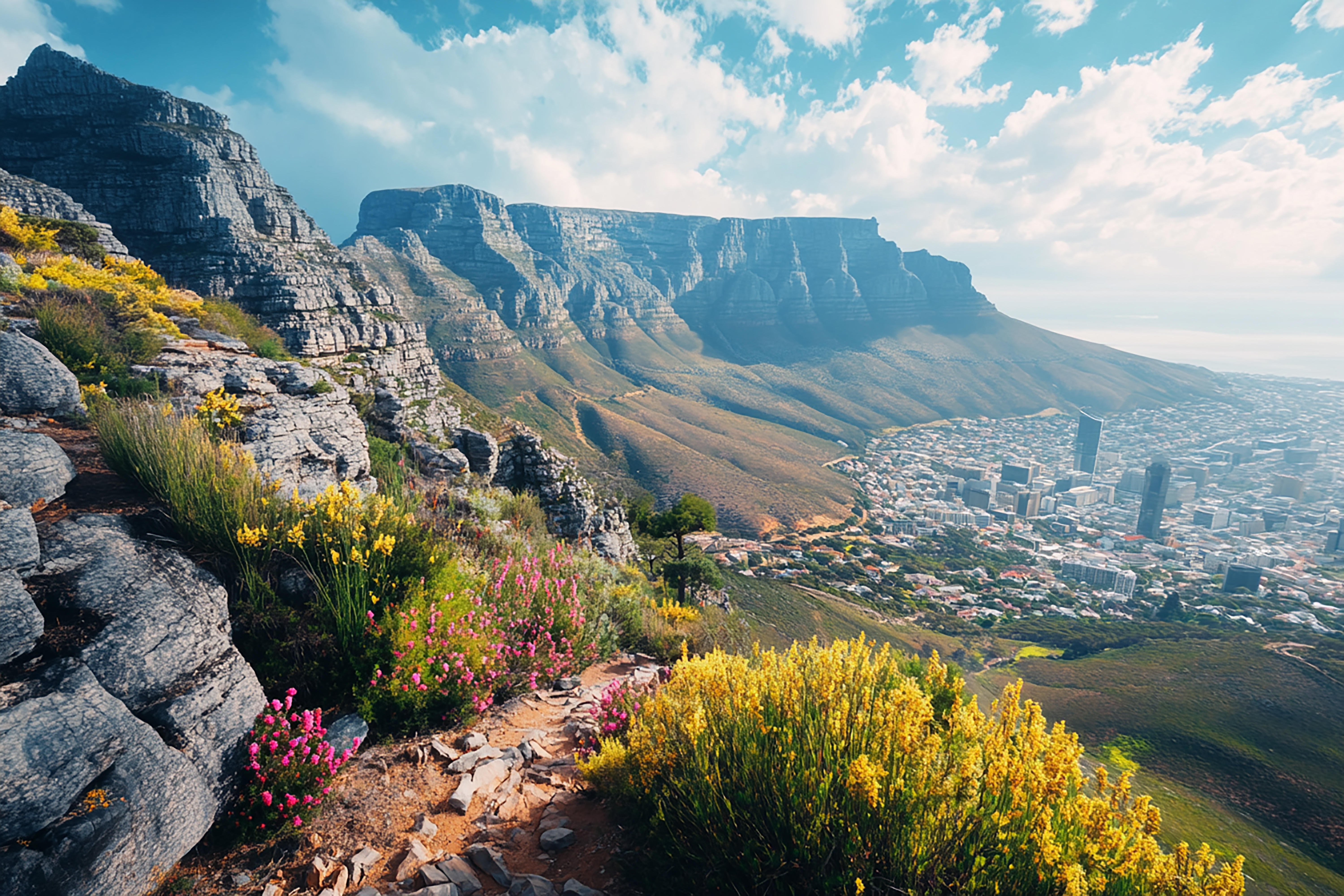 Cape Town South Africa city  the beautiful tourist place